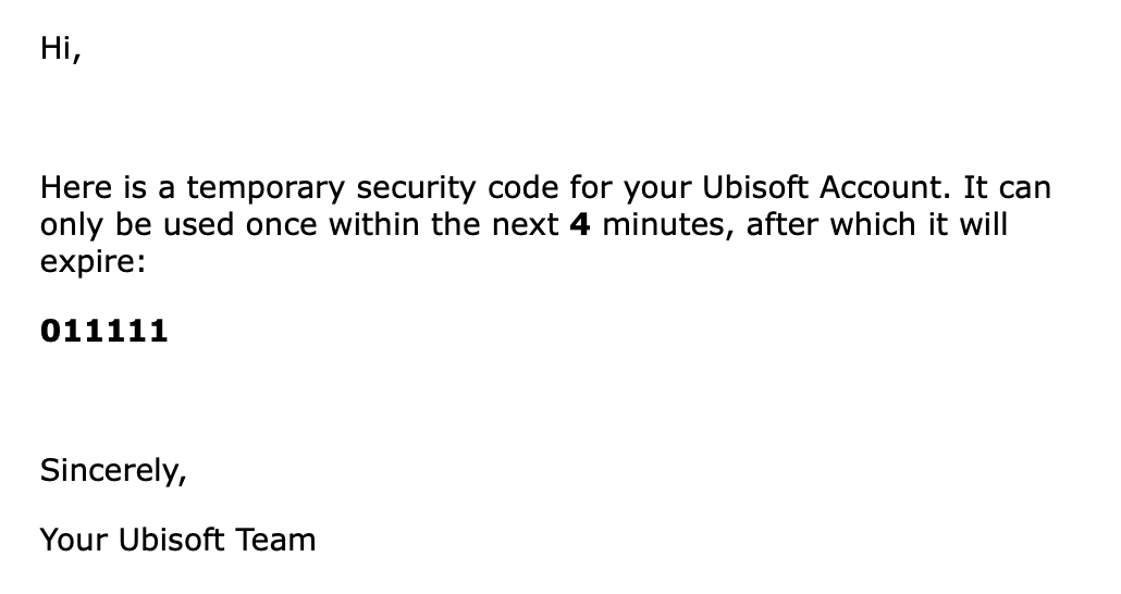 If OTPs are a competition, I think I almost won.