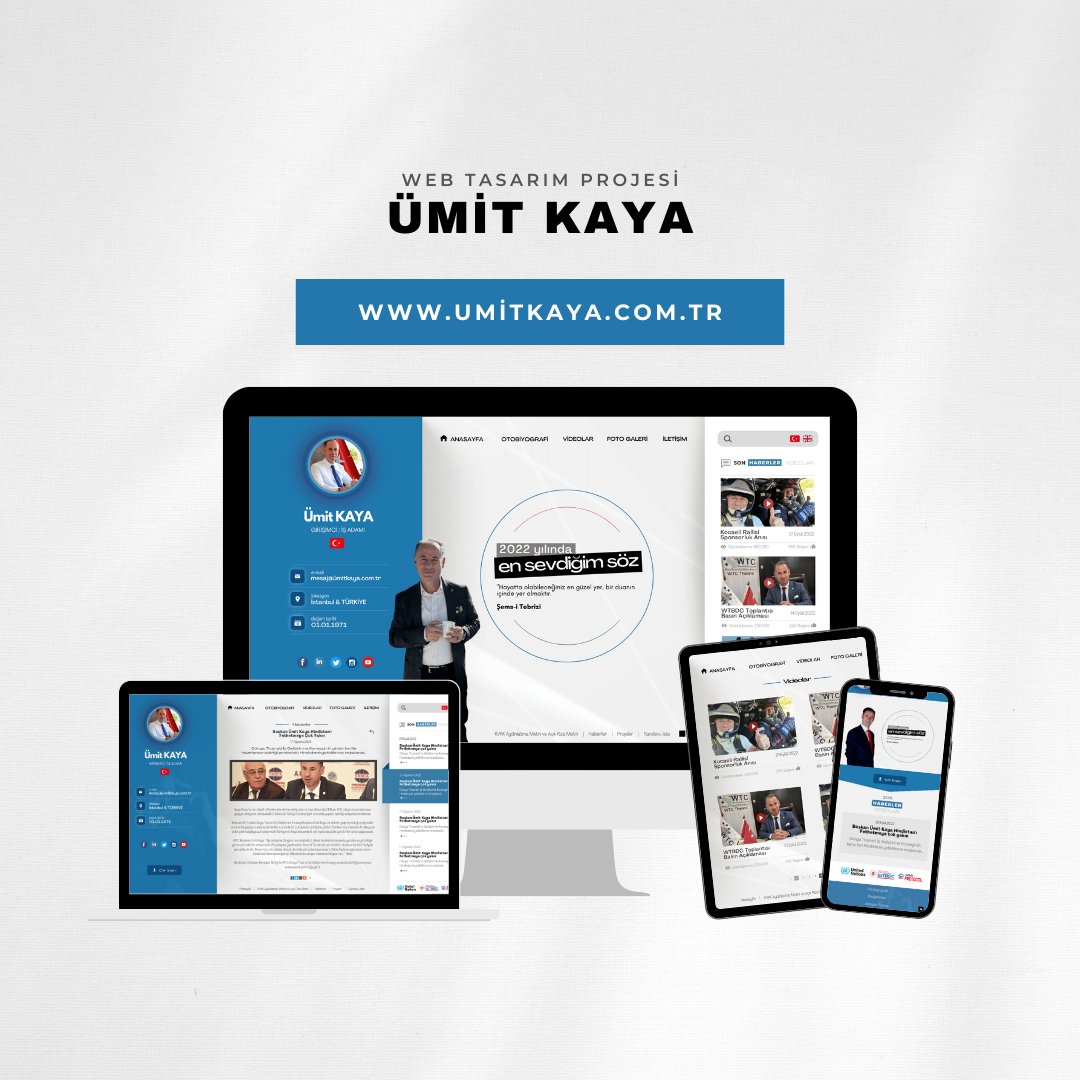 birnc's tweet photo. ÜMİT KAYA Web Tasarım Projesi
► https://t.co/znu7cbM7Zx

Modern, yeni nesil web tasarım projesi tamamlanmıştır.

#WebTasarım #birNC #WebDesign #Ui #Ux #UiDesign #UxDesign #WebSitesi #Website #Web #ÜmitKaya #GraphicDesign #WebsiteDesign #Designer #WebAjans https://t.co/syuX7034ss