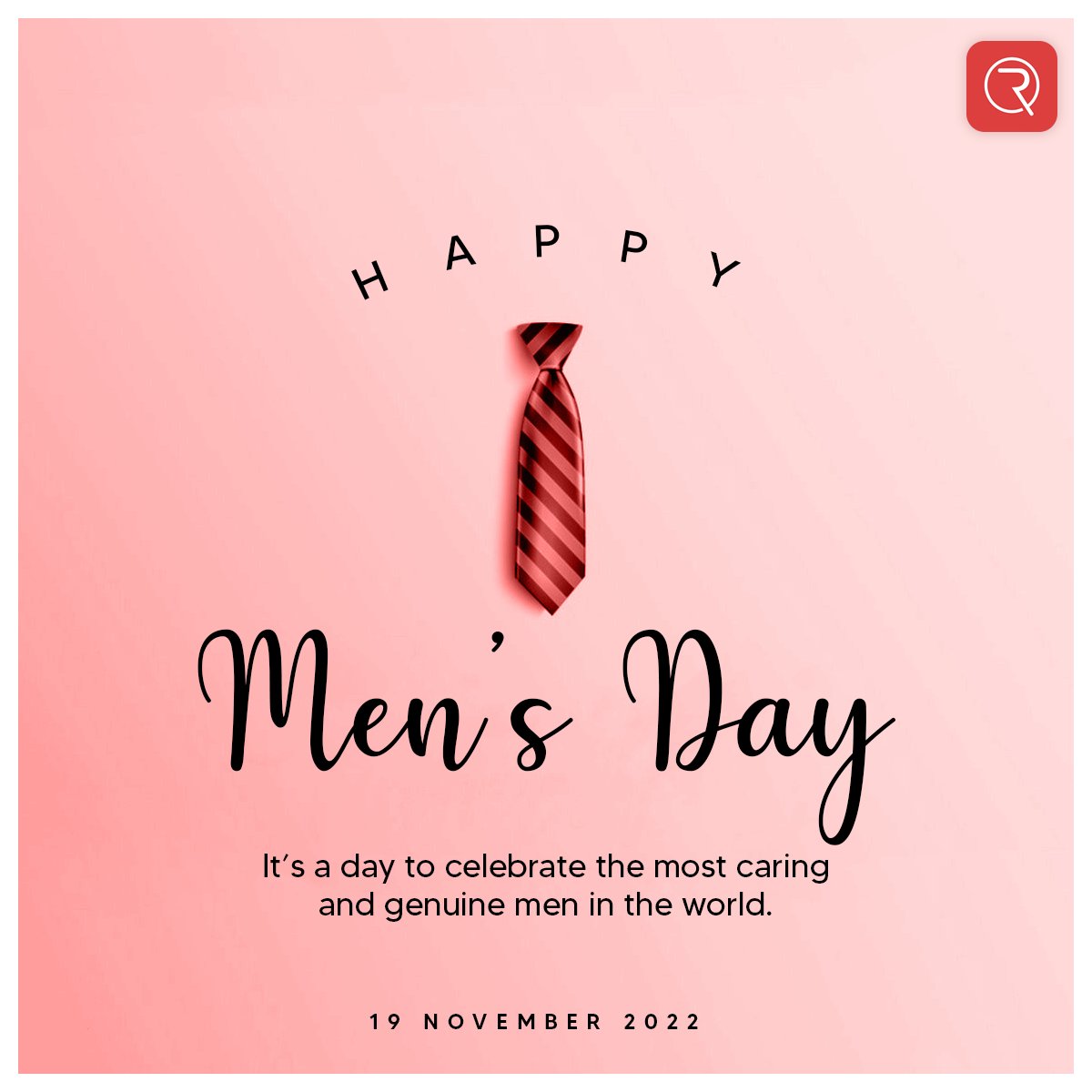RentScribeApp's tweet photo. Wishing all men in the world a day filled with love, laughter, good luck, and fortune. Happy men’s day! 😃

#internationalmensday #mensday #men #mensrights #equality #mensmentalhealth  #november #positivity https://t.co/1oRs7Hj2HJ