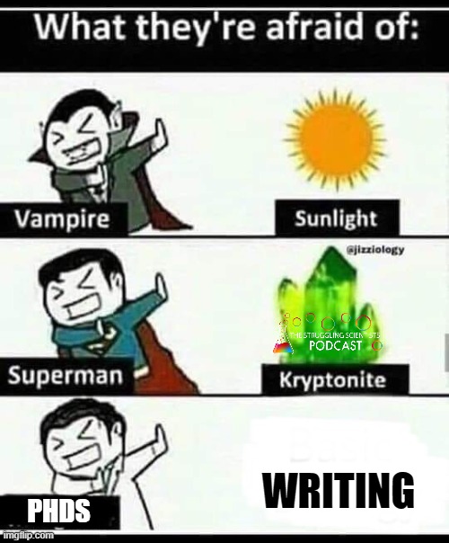 TheStrugglingS4's tweet image. I feel sick 🤮

#academia #PhD #science #xp @OpenAcademics @AcademicChatter 

(You can follow us for more fun memes like this)