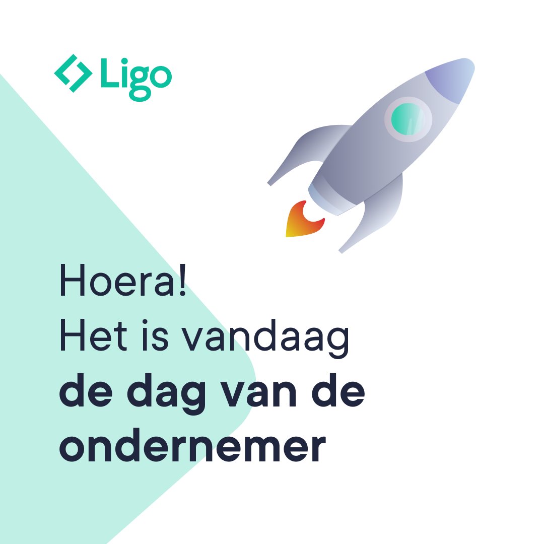Hoera 🎉 Het is de dag van de ondernemer ⭐

Heb jij nou een goed idee voor een nieuwe onderneming? Start dan nog vandaag bij Ligo. Heel snel, gemakkelijk en 100% digitaal 👇

ligo.nl