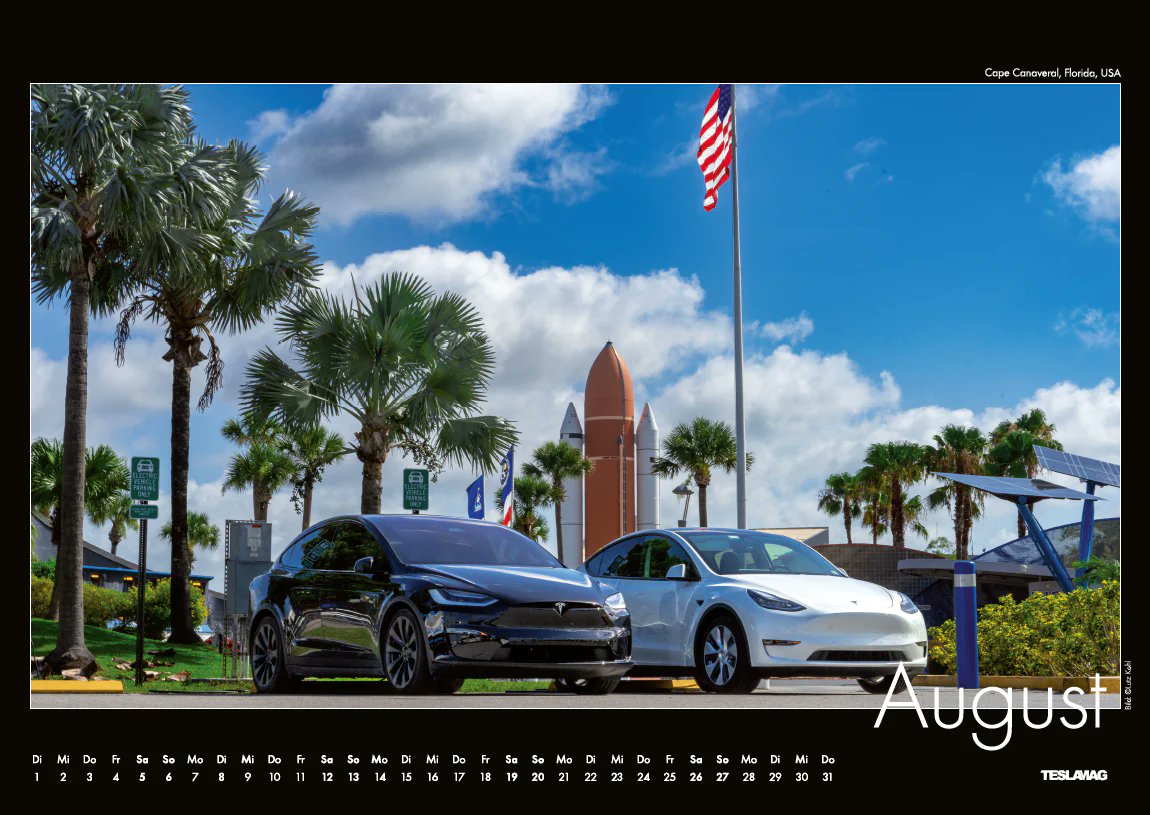 I took photos of Teslas around the world. You can buy this calendar for yourself or your Tesla loving friends. tessi-supply.com/products/tesla…