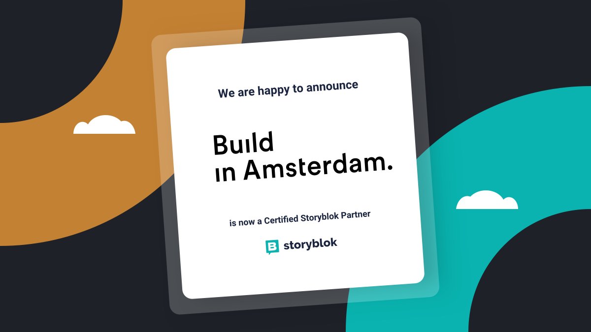 We are incredibly proud that @buildinams is a Certified Storyblok Partner! ✅ Build in Amsterdam is a branding agency that specializes in #eCommerce.💻 Take a look at their amazing work:⤵️ okt.to/gV1vcx