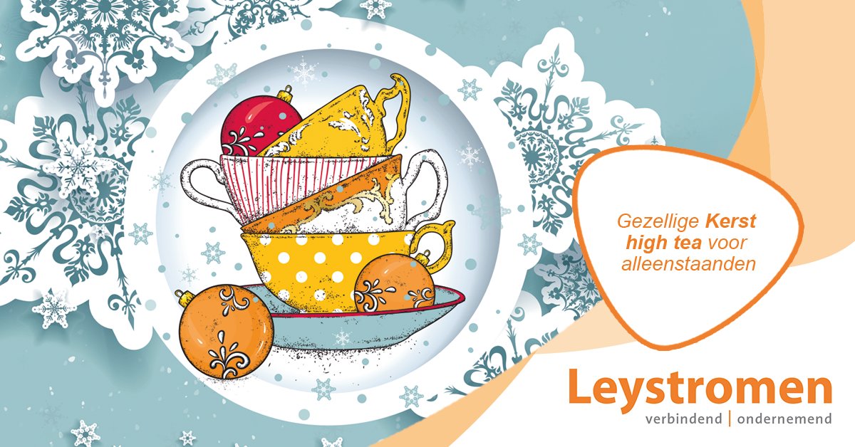 Bent u alleenstaand en huurder van Leystromen? Dan bent u van harte welkom op een gezellige Kerst high tea op woensdag 14 december.🎄 U kunt zich aanmelden tot 30 november. bit.ly/3UI5HCL