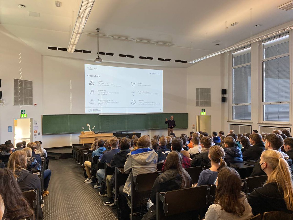 Nach zwei Jahren fand der #Hochschultag nun endlich wieder im Präsenzformat statt! 
go.wwu.de/29ger