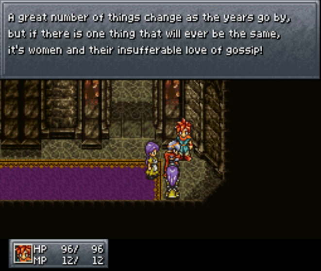MarcosHighwayy's tweet photo. Accurate game dialogue from a 1995 RPG 😂 #ChronoTrigger https://t.co/TKZ0OhwQDl