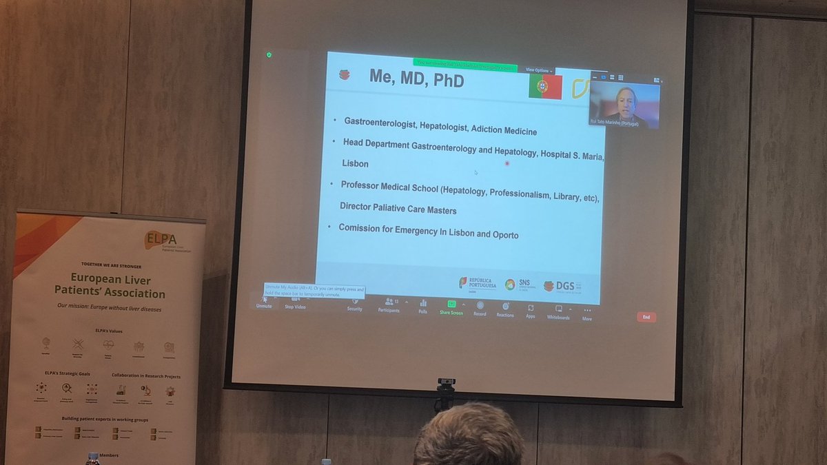 Multidisciplinary team, vaccination, prevention, early detection, microelimination...what else? We are listening to Prof Rui Tato Marinho and getting inspired from the Portuguese experience in hepatitis elimination @EU_Health @WHO_Europe