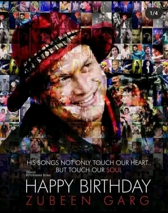  Happy birthday  Zubeen Garg   