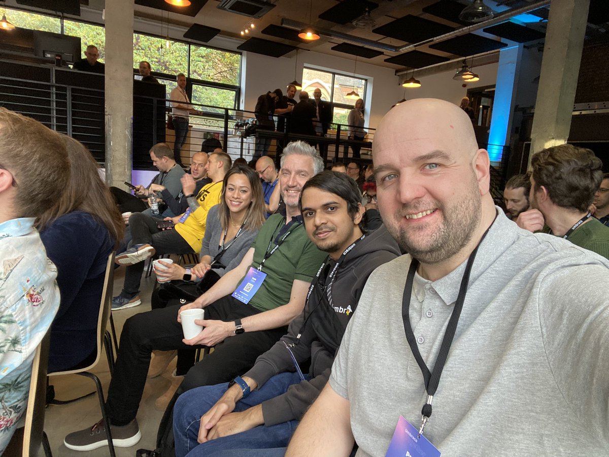 We’ve got almost front row seats for the keynote <a href="/moriyamaumbraco/">Moriyama</a> #umbracoTogether #moriyamaelevate