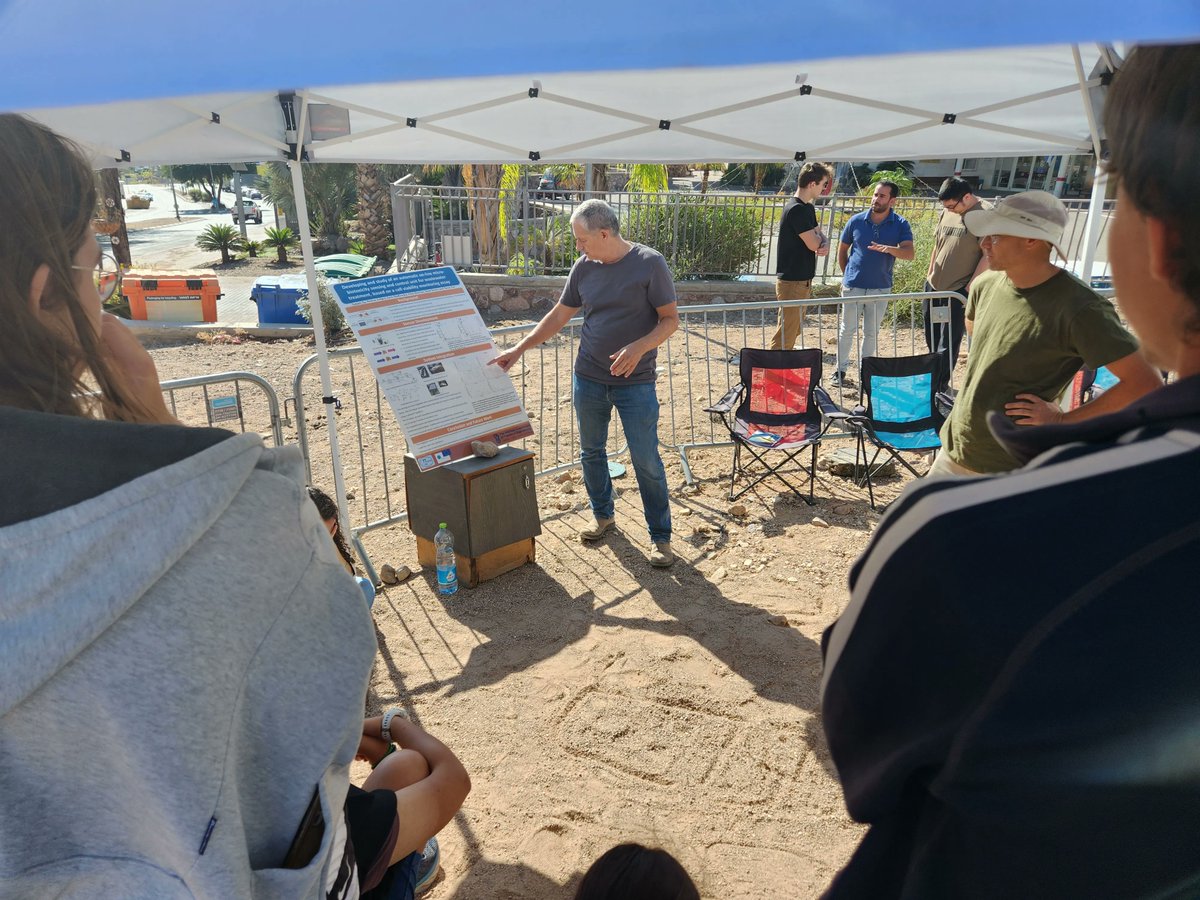 Eilat Municipality and <a href="/TechnionLive/">Technion Israel</a> have been conducting tours of the #EUProjectO demosite in the city to present the project and technology solutions implemented at the site. The visits were focused on students working on solving water problems in the Red Sea.