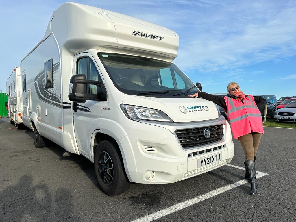 Missionmotorspt's tweet photo. We cannot thank @SwiftGoHire enough for the loan of the RV for @MM_RoR.It was absolutely invaluable as a quiet refuge for our beneficiaries to be if they needed to escape the hub-bub of the garages and we'd never have managed without it!
#ThankYou #RaceRetrainRecover #RoRAnglesey https://t.co/nSsI99aqDs