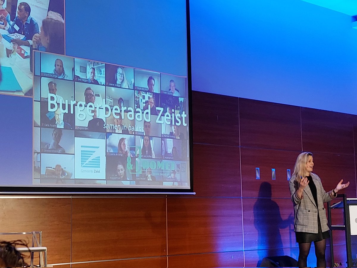 Eva Rovers over burgerberaad: vorm een afspiegeling van de samenleving met een loting, doorbreek de participatie elite en zorg voor mandaat en zeggenschap + plan politieke opvolging #bergerberaad #burgerraad #burgerberaad #lpbcongres  #commons  #klimaat .@EvaRovers #burgerkracht