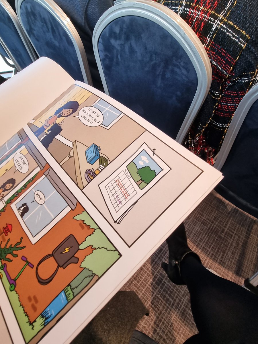 Lovely opening address by <a href="/thomaspcurran/">Tom Curran</a> at the launch of <a href="/BioBeo_EU/">BioBeo</a> and the story of Finding Beo. Nice little nod in Bio's calendar to the Institute if you look closely 🔍😊 <a href="/UCDBioFoodEng/">UCDBiosysFoodEng</a>