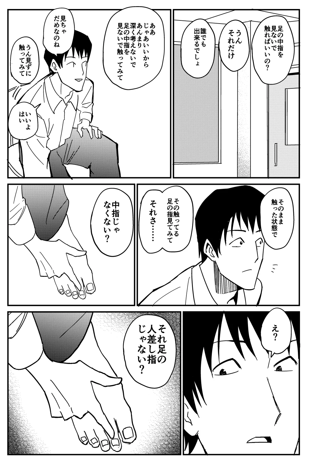足の指の感覚、正しい？？何も見ずに自分の足の中指を触れますか？！