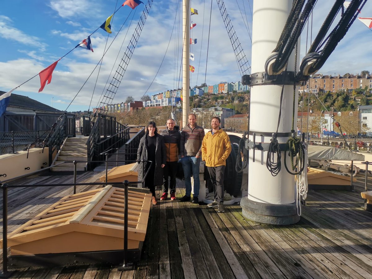 Yesterday the Sales and Marketing team took some time out the office to reflect on this year and start planning for 2023.

And where is more inspirational than one of Bristol most iconic venues - the SS Great Britain.

2023 we are ready for you!