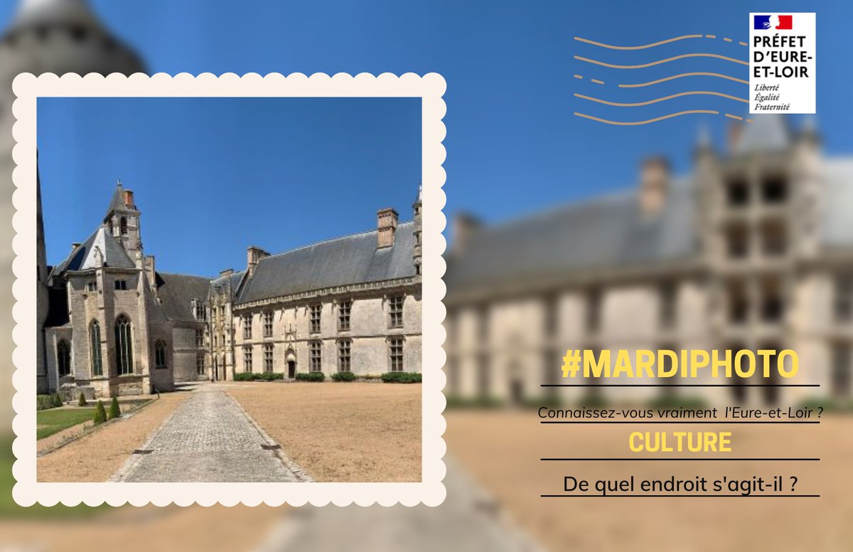 Prefet28's tweet photo. MARDI PHOTO]
📸Chaque semaine, testez vos connaissances sur l’Eure-et-Loir grâce au #mardiphoto ! 

Savez-vous où cette photo a été prise ?

#eureetloir #département #regioncentrevaldeloire #prefecture #culture https://t.co/x3GGM6iOVC