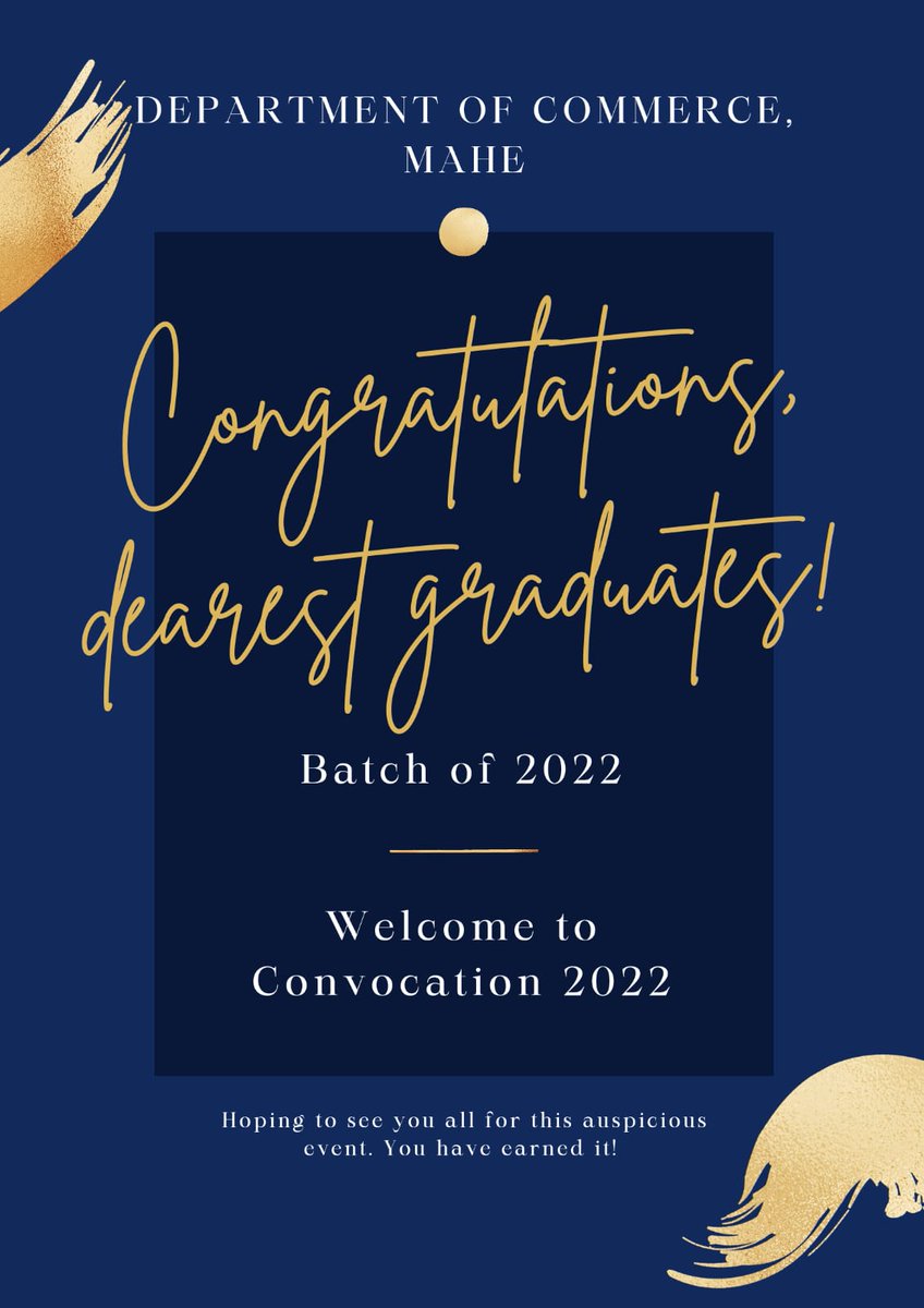 Welcome to Convocation 22.