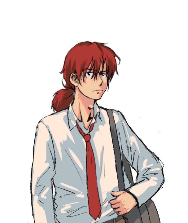 「VOID_HO3紅瀬 裕司使う予定もないけど学生時代とか警察学校時代とかドロ課に」|富田勢源のイラスト