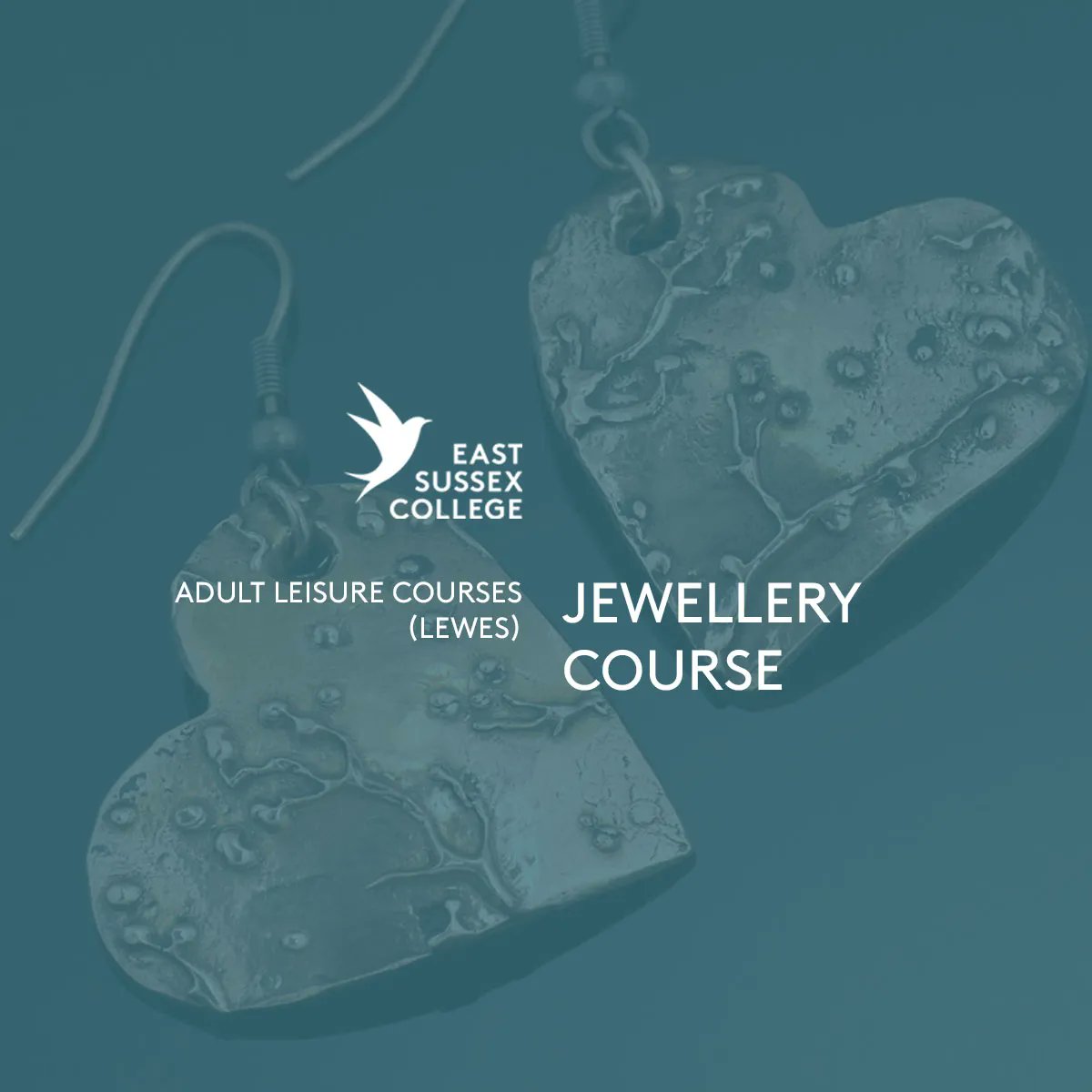 In this new course you will learn a range of techniques and processes that are applied to Metal Clay and Precious Metal Clay, and will produce a range or wearable finished items using a selection of tools. 
#adultleisure #courses #jewellery
💻 adult.escg.ac.uk/courses/art-cr…