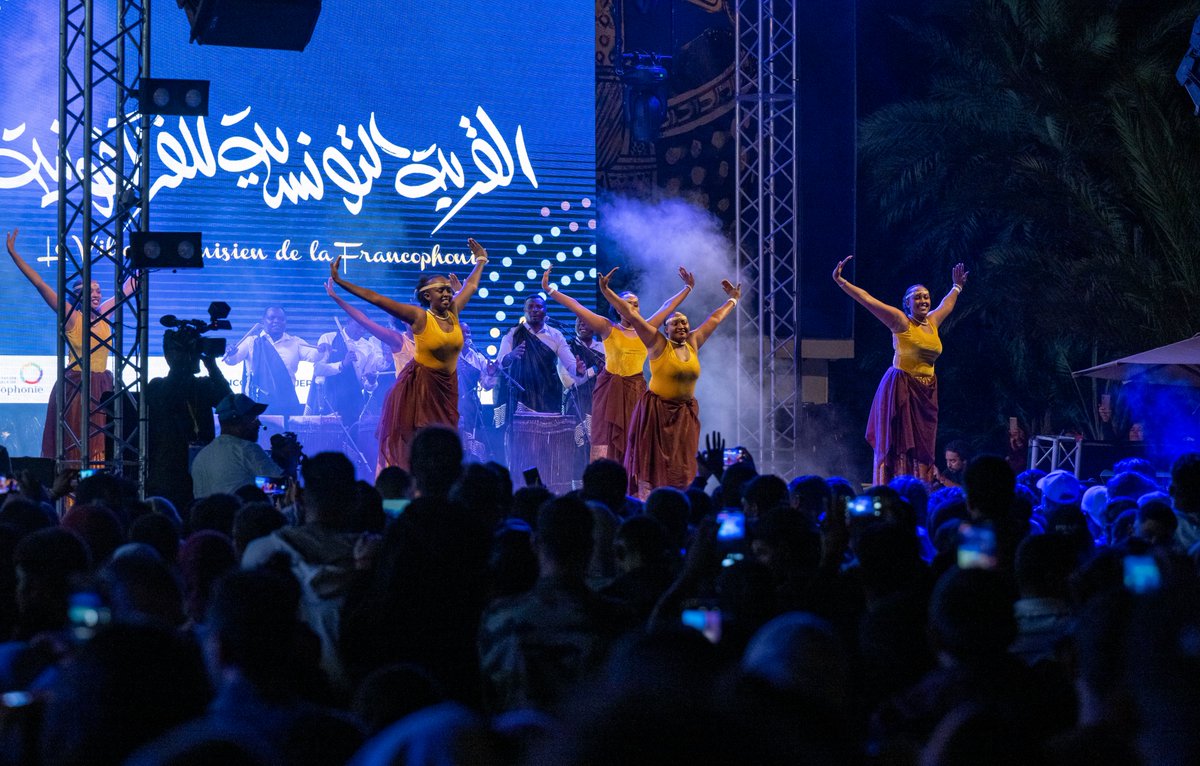 RDBrwanda's tweet photo. 📸 Le Ballet National du Rwanda, Urukerereza à @DjerbaFR2022, en Tunisie, hier soir.

#SommetDjerba2022 #VisitRwanda🇷🇼 https://t.co/bL8g3sgrGN