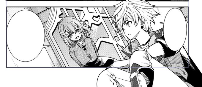 描いてまーす。今日の一コマ
#テイルズ #クレストリア 