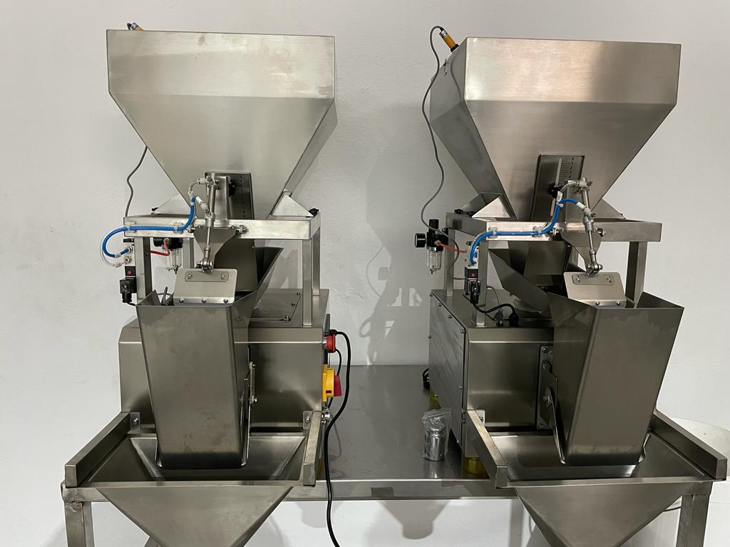 Preparando 2 nuevas pesadoras lineales #dosificado #envasado