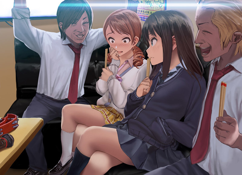 JaraBellacroix's tweet photo. ⠀⠀ ╱╱╱  

Jara y su mejor amiga estaban en el club de animadoras hablando a solas cuando dos hombres se colaron y empezaron a flirtear con ellas. 
¿Quieres saber que pasó después? A los 20 RT continua.
⠀⠀⠀ 
♡ - ↺ | #LewdRP #SexRol #FreeRol | https://t.co/XFqgLpOqYX