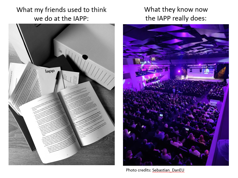 IsabelleRoccia's tweet photo. #PrivacyIsTheNewCool @PrivacyPros #DPC22 https://t.co/FoJSX6RXIl