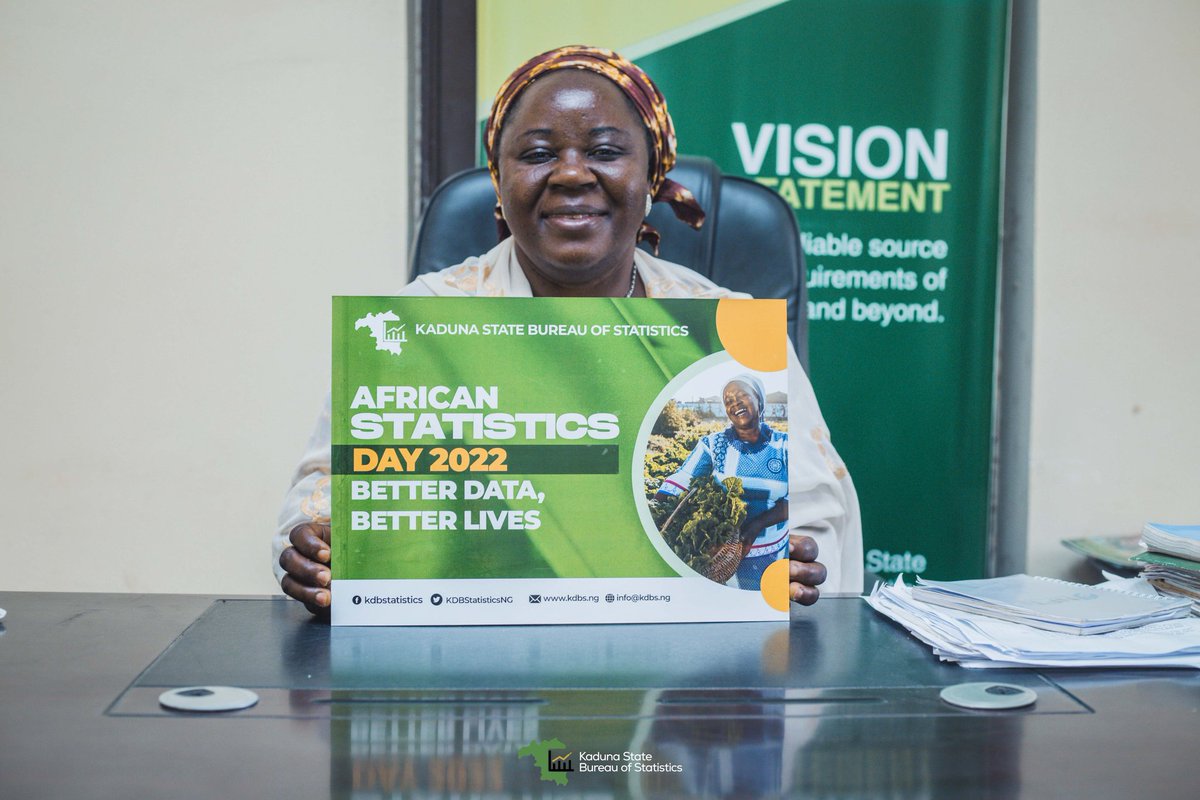KDBStatisticsNG's tweet photo. KDBS commemorates African Statistics Day 2022.
Better Data, Better Lives.
#ASD2022
#AfricaStatisticsDay2022 https://t.co/64taep3y4p