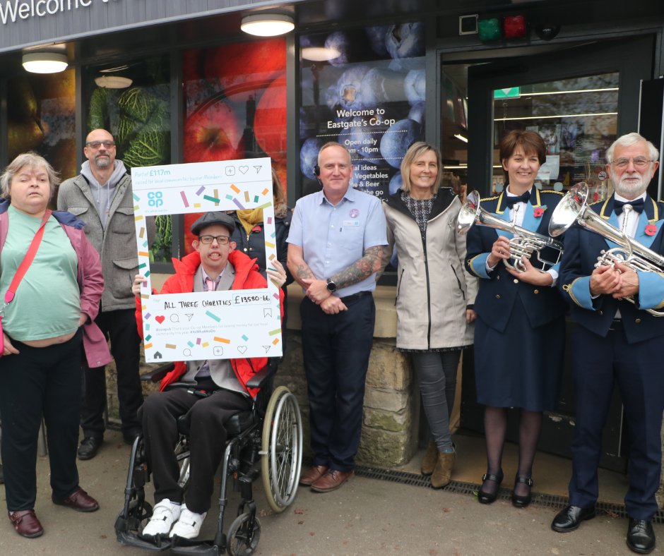 PostRSF's tweet image. RSF received £5,176 from @coopuk Community Fund. This will support our Junior Club for disabled children aged 8 to 12.
The Community Fund gave out £13,590 and supports local causes every year!