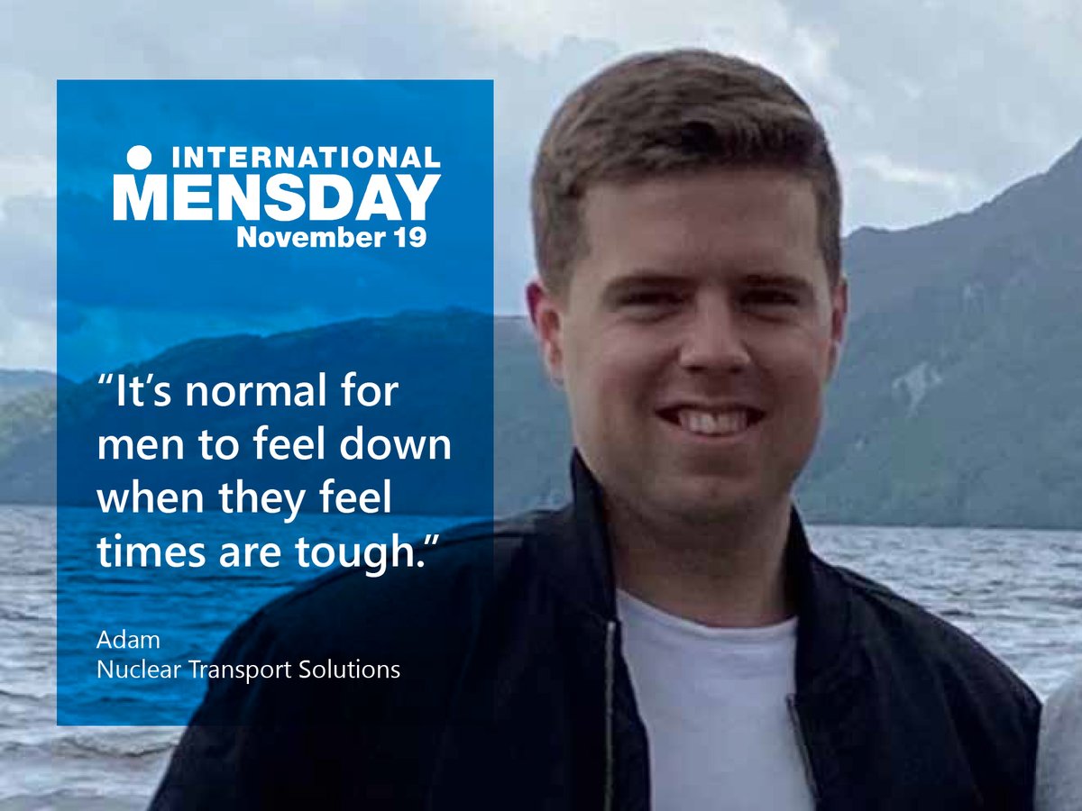 NDAgovuk's tweet photo. “Traditionally, men are told to ‘man up’ if they feel down. This mentality can make the situation worse, showing why it’s important for men to reach out when times are tough" Adam, @NTSolutionsUK 

Find out about @UKMensDay here: https://t.co/3upsdPq7lV

 #internationalmensday https://t.co/fZNVevpKCP
