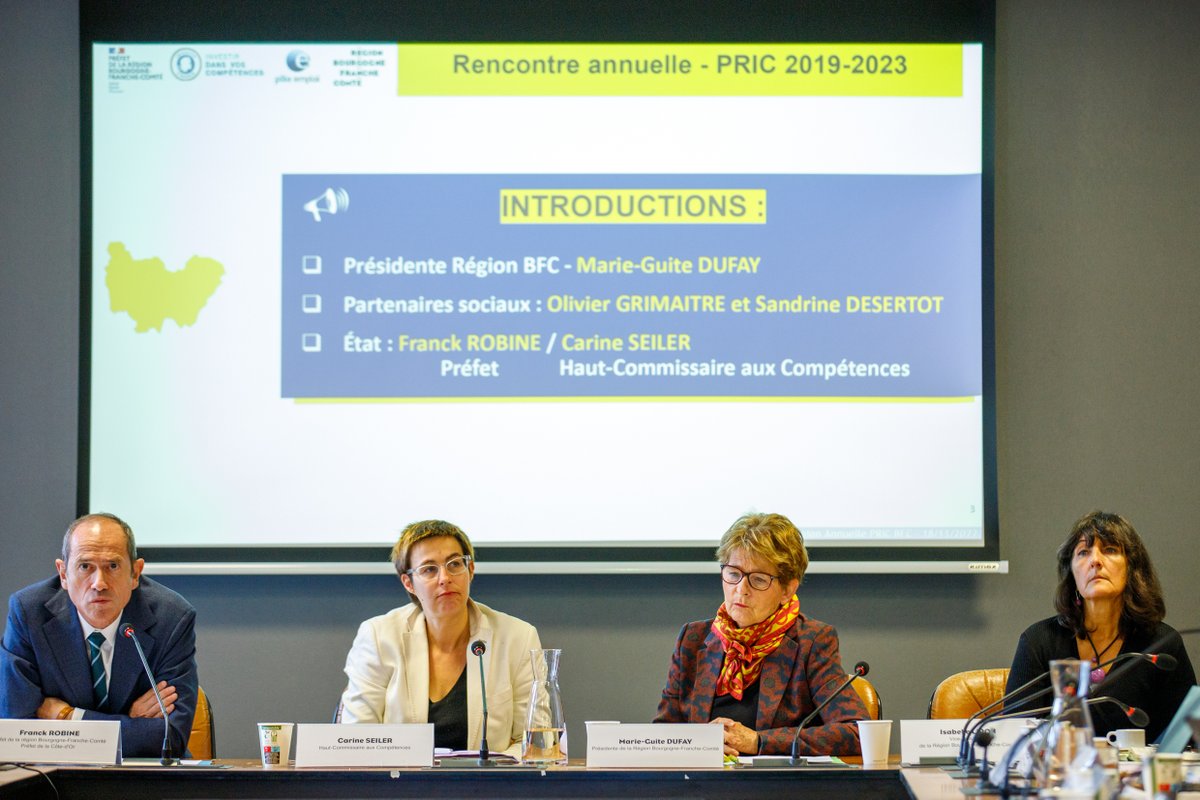 Ce matin, rencontre/bilan du #PRIC (formation des personnes éloignées de l'emploi). Depuis 2019 :
✅ 100 000 personnes formées (+20%/ objectifs)
✅ 60 % n'avaient aucune qualification
✅ 20 % bénéficiaient du RSA
✅ 40 % avaient - de 30 ans
✅ 69 % de retour à l'emploi 👍
