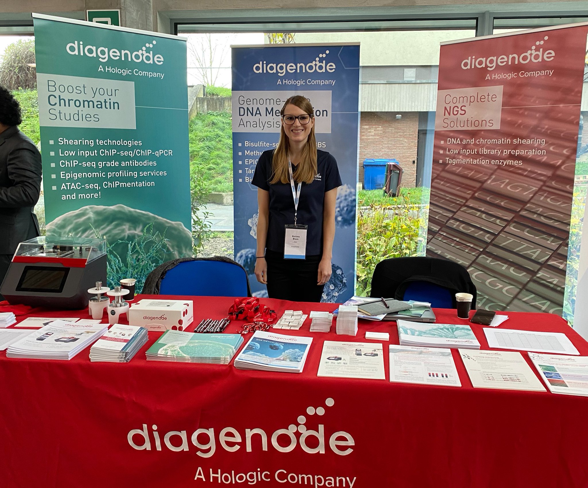 Diagenode, A Hologic Company on Twitter "Day 2 in Brussels, and as you