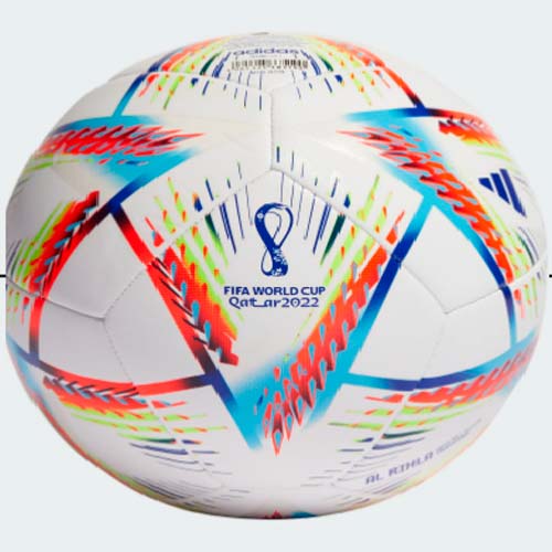 DeportesRobleda's tweet photo. Adidas Balon Qatar Al Rihla H57798 - https://t.co/Rn1TZsM4fs https://t.co/hfatmLSClR