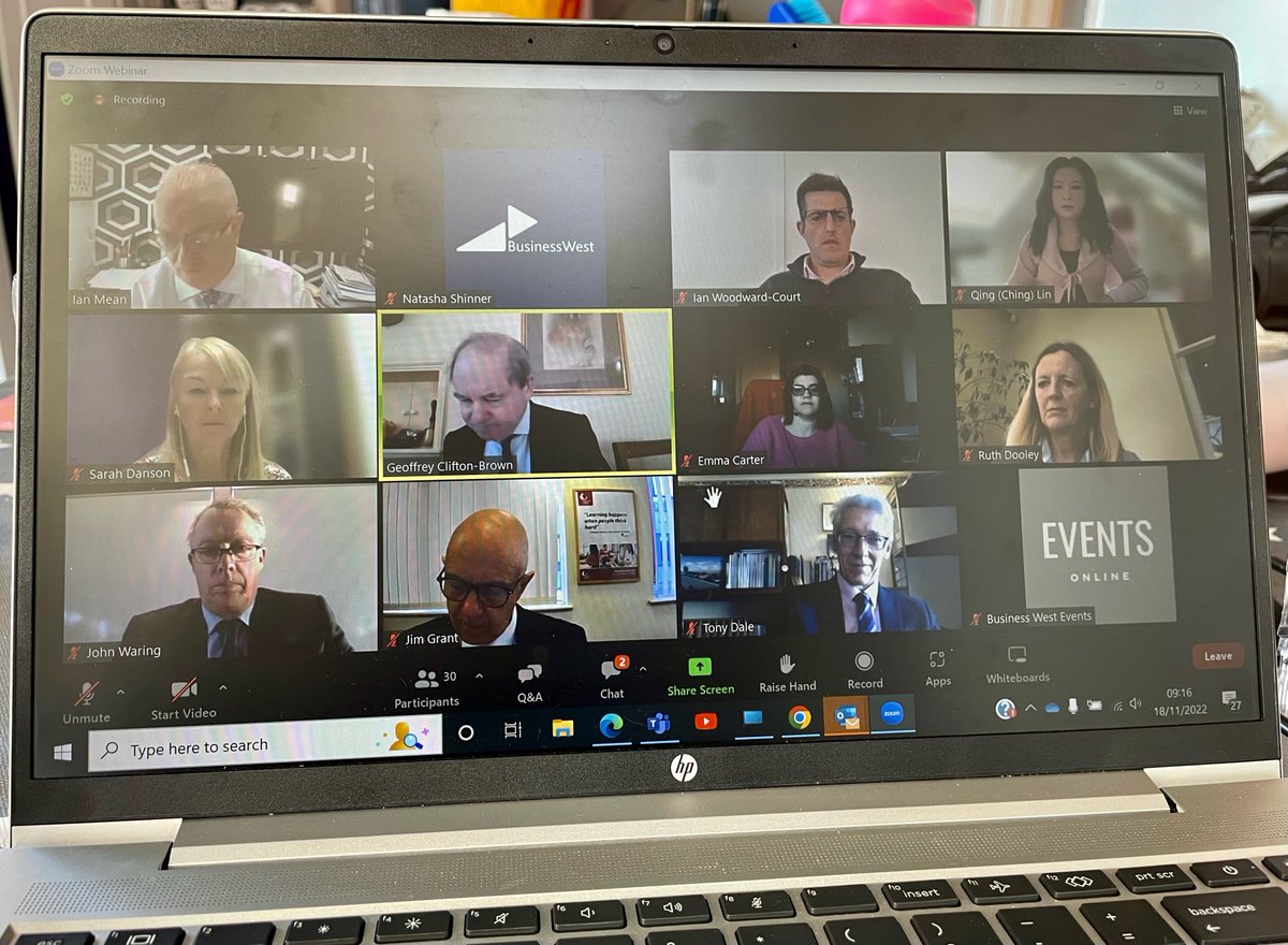bw_businesswest's tweet image. Our #listeningtobusiness event is off to a great start! 👏 

Businesses in #gloucestershire have submitted questions to our panel of politicians and business leaders, providing them with advice and answers for the issues they are facing.

@BlueMeanie10 @GFirstLEP @CotswoldDC