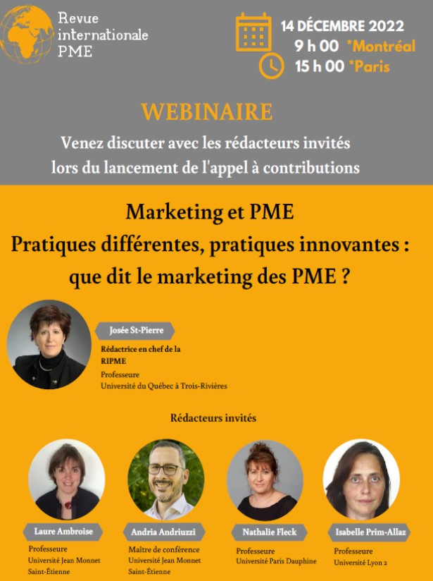 Laboratoire Coactis (@labo_coactis) on Twitter photo N° Spécial <a href="/Revue_Int_PME/">Revue internationale PME</a> "Marketing et PME". Rdv le 14.12 pour échanger sur vos projets de contributions. Inscrivez-vous: uqtr.zoom.us/meeting/regist…
cc @afm_marketing <a href="/airepme/">AIREPME</a> <a href="/LaboIREGE/">IREGE</a> <a href="/DrmDauphine/">DRM DAUPHINE</a> N° Spécial <a href="/Revue_Int_PME/">Revue internationale PME</a> "Marketing et PME". Rdv le 14.12 pour échanger sur vos projets de contributions. Inscrivez-vous: uqtr.zoom.us/meeting/regist…
cc @afm_marketing <a href="/airepme/">AIREPME</a> <a href="/LaboIREGE/">IREGE</a> <a href="/DrmDauphine/">DRM DAUPHINE</a>