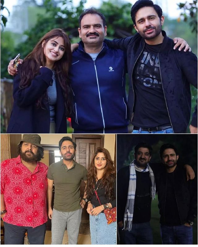 PulseOfPak's tweet photo. What do you think is cooking between #sajalaly #sanasaeed #hamzafirdous #rehansheikh #wahajali ? 👀 Reports say that a international web series is under production directed by the award winning #kashifnisar https://t.co/QGq4SsjFcL