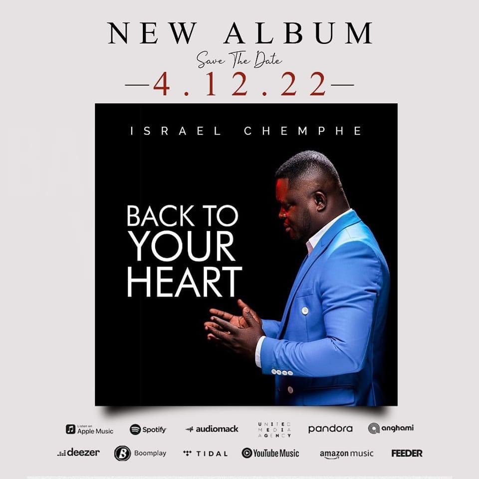 <a href="/chemphe/">@Israel Chemphe</a> to drop his 4th Album “Back To Your Heart” on his birthday 04.12.2022 This album captures his encounters with JESUS and a reflection of his heart 🙏🏾

#vbuqsworld #blogger
