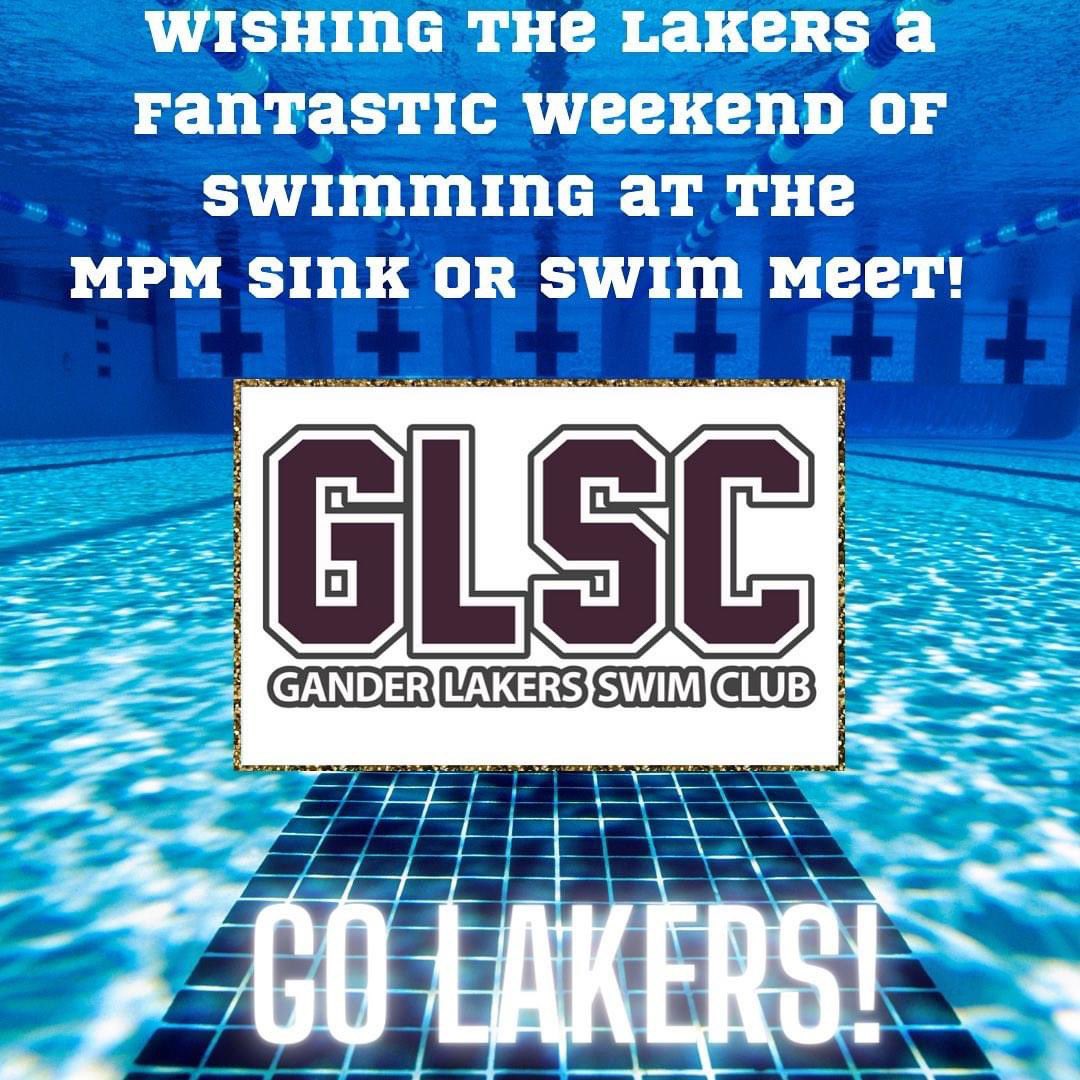 Good Luck Lakers! Swim hard, do YOUR best and have fun!