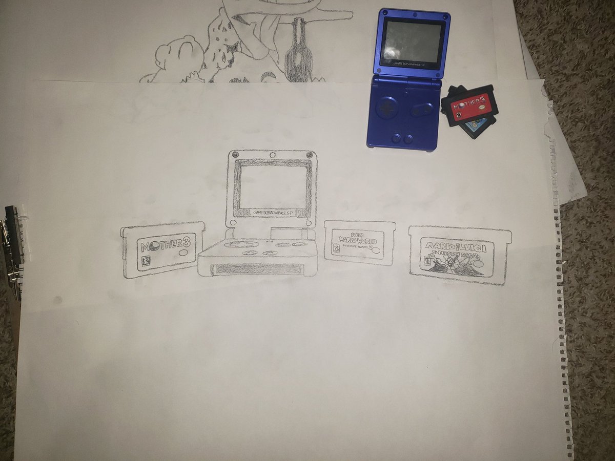 Rookisa46's tweet photo. Another thing I did for Art Class. https://t.co/7WAH2YxZl1