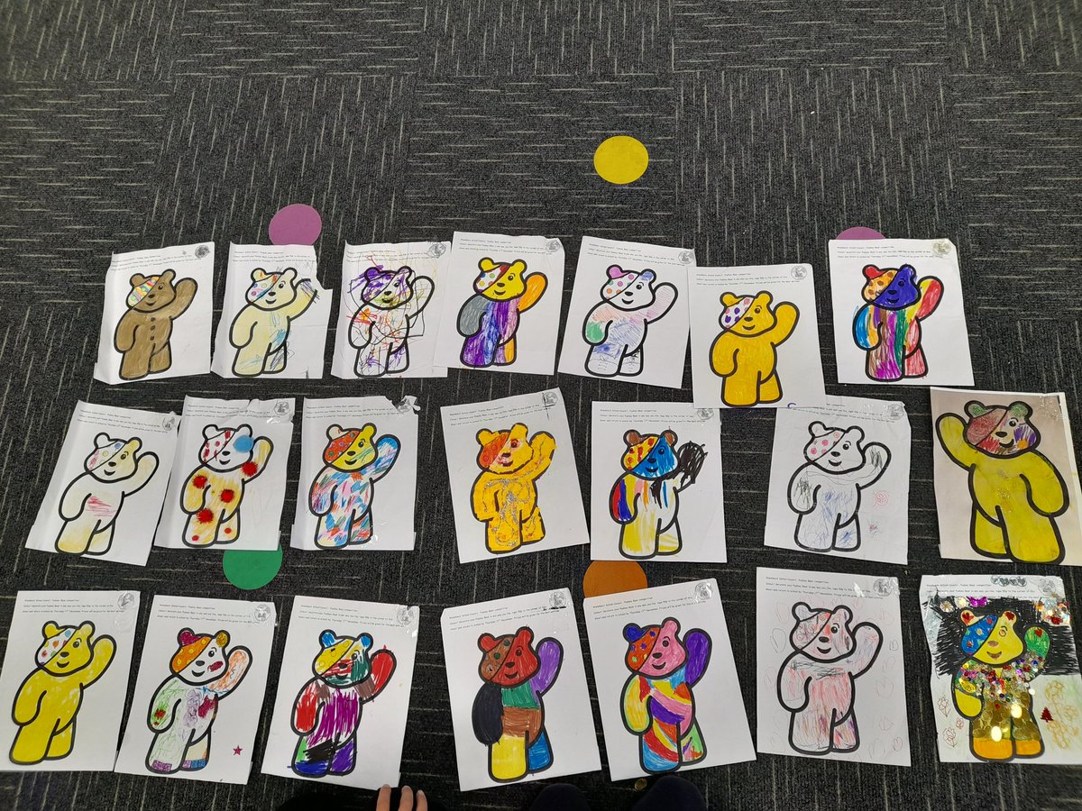 MrsRobson4's tweet photo. Well done to the school council for organising our pudsey bear competition. There have been lots of amazing entries and it raised £43 for #ChildrenInNeed  winners will be announced in our celebration assembly on Monday. @WansbeckPrimary https://t.co/zsmQ4yJ90l