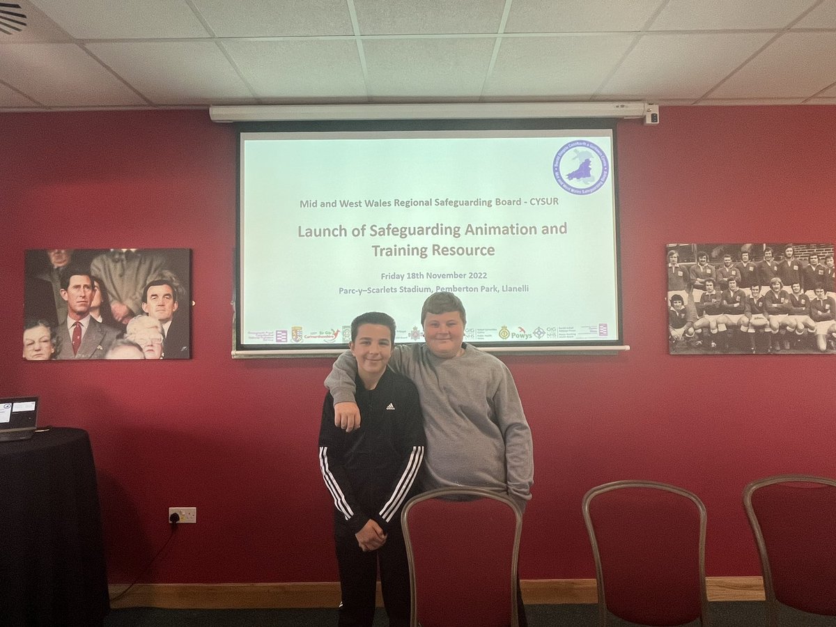 Mid and West Wales Regional Safeguarding Board Launch of Safeguarding Animation 

Bwrdd Dolgelu Rhanbarthol Canolbarth a Gorllewin Cymru - Lansio Animeiddiad Diogelu <a href="/CYSURCymru/">Safer Dyfed-Powys</a> #safeguardingweek