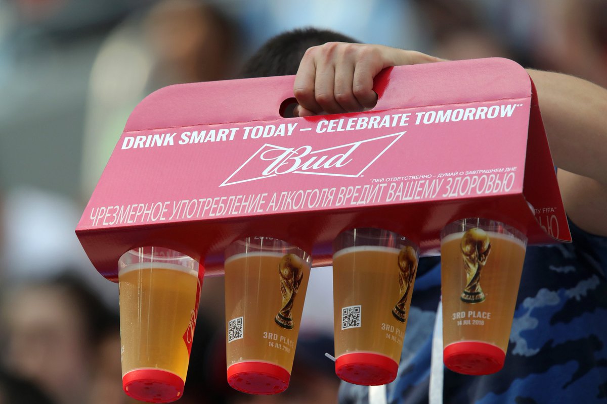 Qatari officials have decided that no alcohol will be sold during the World Cup. This will now complicate FIFA's $75m sponsorship agreement with Budweiser, reports @NYTimes.