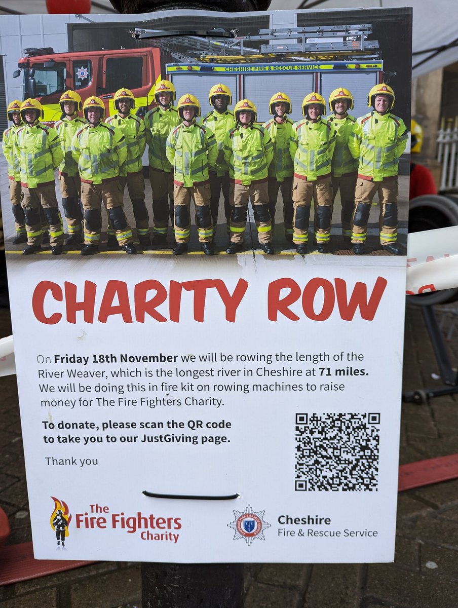 JohnoftheT's tweet image. Good luck Recruit Course 2/22 on your fundraising for @firefighters999 today in Chester Town centre