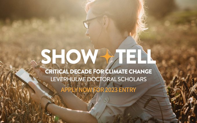marktebboth's tweet photo. We're excited to announce the #ClimateUEA &amp; 
@LeverhulmeTrust
Critical Decade for #ClimateChange #PhD #studentships Oct 23 round is open to applicants!

Future leaders of #climate #research, join a ground-breaking #doctoral programme led by @clequere @marktebboth @ClimateUEA_
⬇️ https://t.co/Ygowha3Wgb