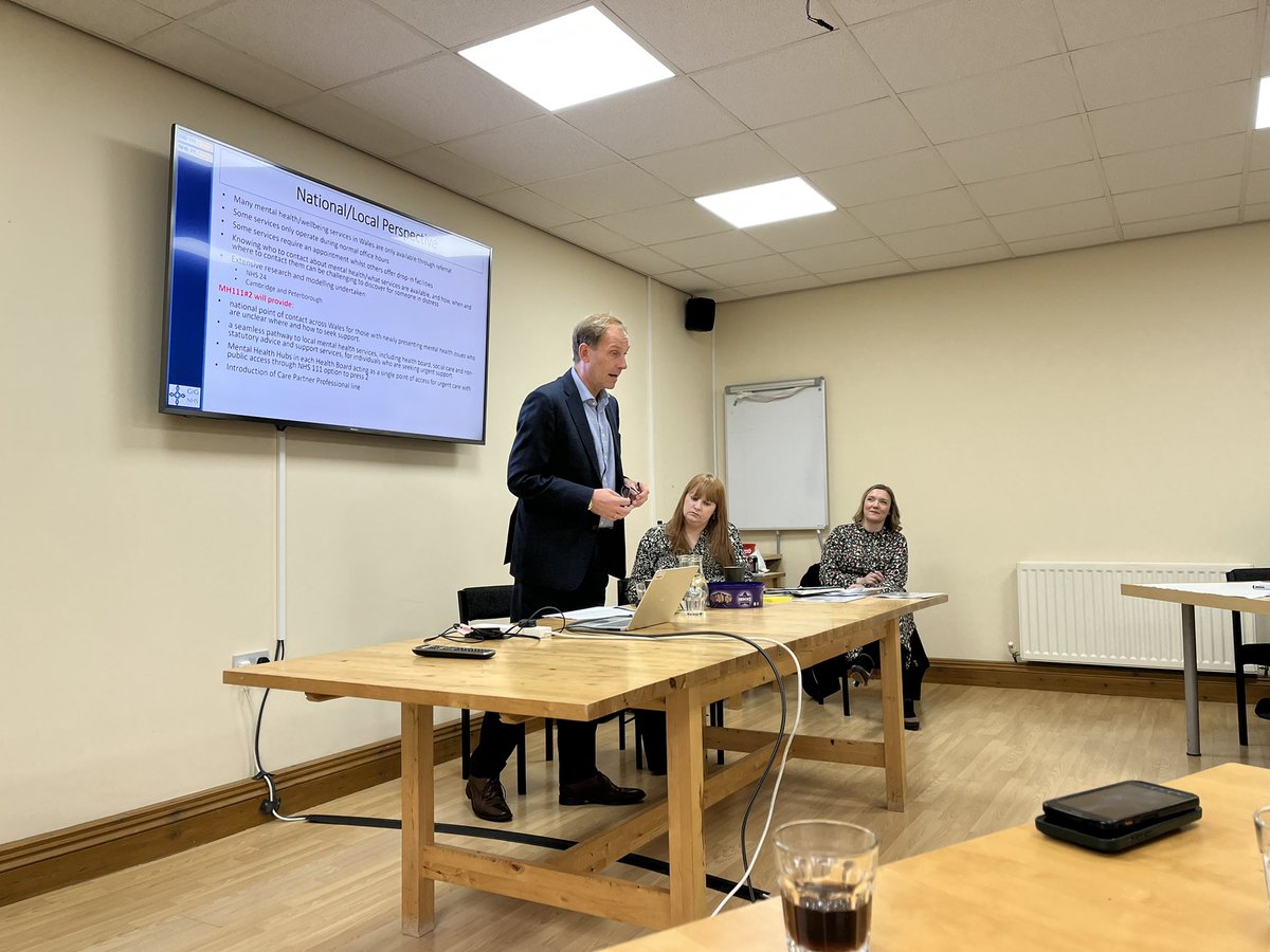 I’m very excited to be out and about with our team <a href="/MH_LD_PTHB/">Mental Health & Learning Disabilities PTHB</a> to discuss the development of 111 press 2 Looking forward to a productive day.