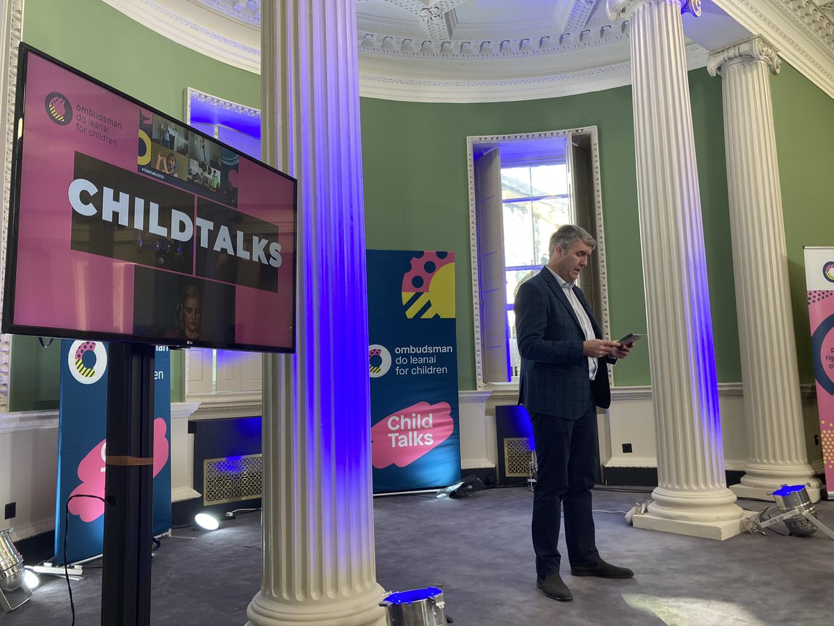 OCO_ireland's tweet photo. It’s nearly show time! 🥳
Make sure to tune into #ChildTalks today at 12pm as we broadcast LIVE from Leinster House!
Watch online: https://t.co/3bNeqB11VR https://t.co/MbzjLRZkpc