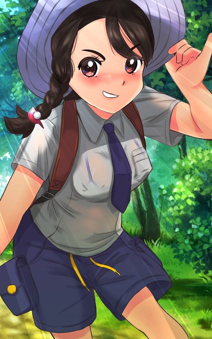 [R-18] ポケモンSVでましたね。 #ポケットモンスター #ポケモン人間絵 https://t.co/3relLD13wh 