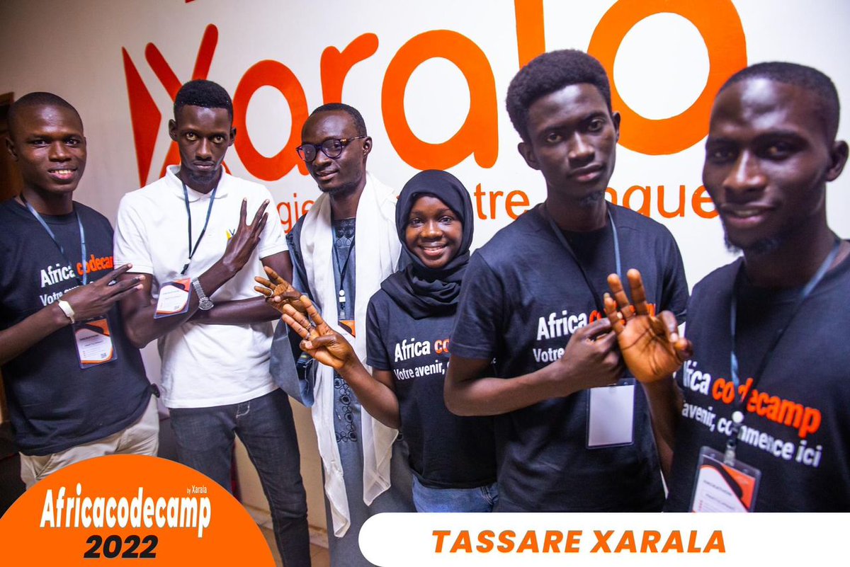 xaralatech's tweet photo. #africacodecamp2K22 : Votre avenir commence ici😍🚀
Ce samedi 19 Novembre, après 48H de marathon Hackaton, 4 groupes d'étudiants motivés s'affronteront pour trouver des solutions à des problèmes majeurs de l'inclusion des TICS dans le milieu scolaire. 🏘 https://t.co/AXm4C7jiMG