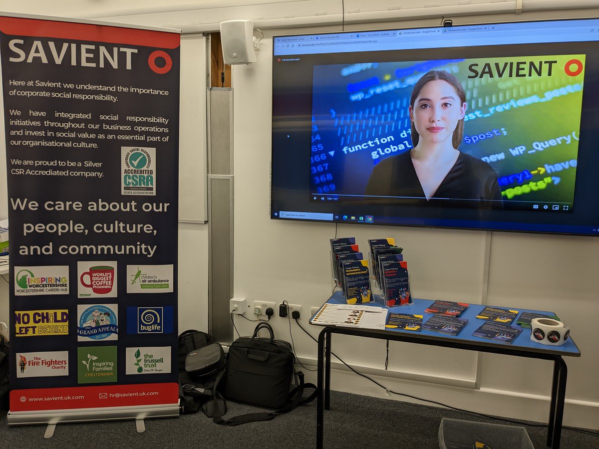 SavientL's tweet image. Great day for the @SavientL team with the @SavientBugs at @7valeschool yesterday with the @SavientL team for a fun &amp;amp; engaging STEM escape room themed workshop for year 8 students. #cyber #opportunitiesintech #cyberfirst #csr #escaperoom